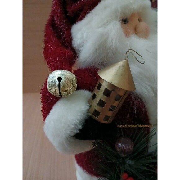 Merry Christmas Stuffed Santa Clause & Snowmen Figurines Holiday Decoration - Picture 8 of 13